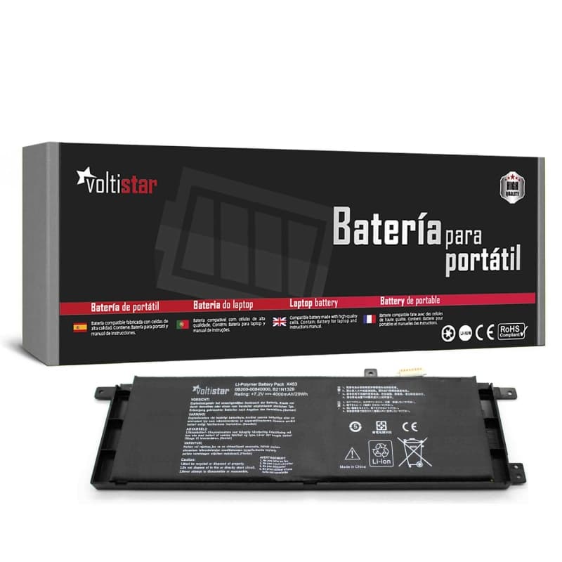 Asus B21N1329 7.2V 4000mAh Replacement Laptop Battery Voltistar — image 1