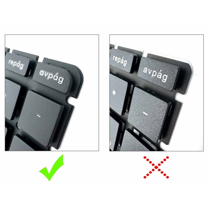 Teclado para Portátil PK132044A17 Negro con Intro Pequeño thumbnail 2