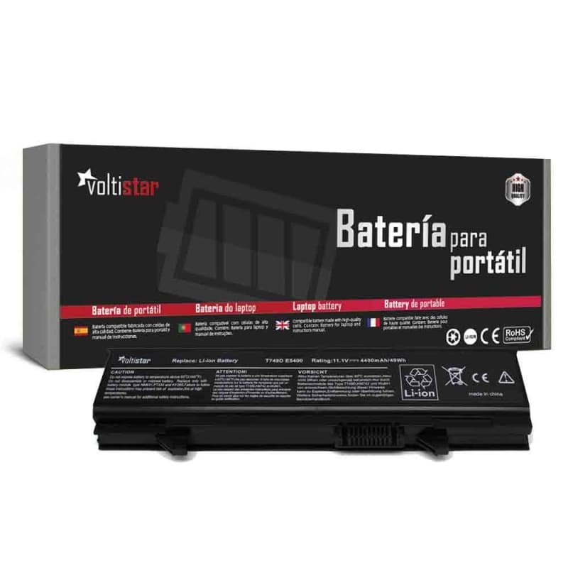 Bateria Voltistar para Dell Latitude E5410 PP32LA PP32LB 11.1V 4400mAh — image 1