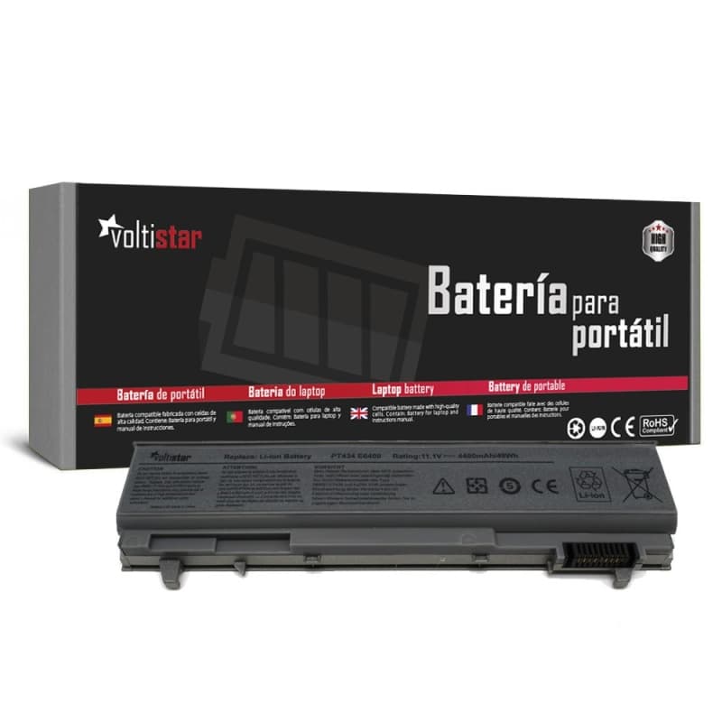 Batería Voltistar para Dell Latitude E6400 E6410 E6500 E6510 11.1V 4400mAh — image 1
