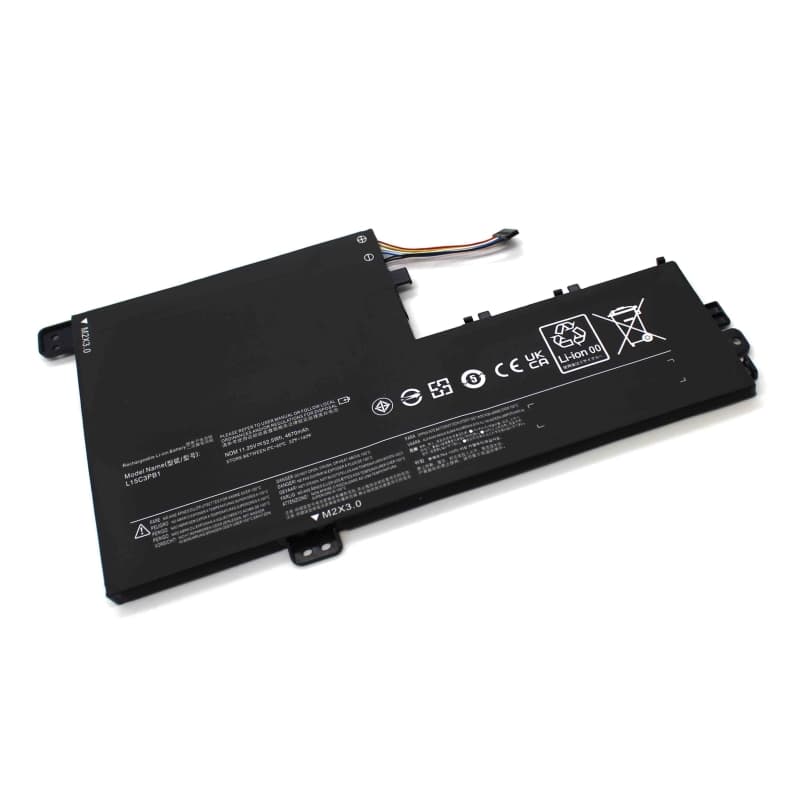 Batterie pour Ordinateur Portable Lenovo Flex 5 1570 1470 L15C3PB1 52.5Wh thumbnail 3