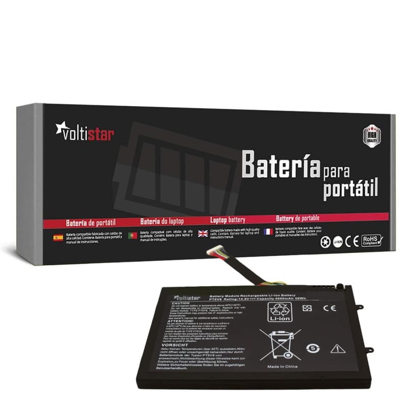 Voltistar Battery for Dell Alienware M11x PT6V8 14.8V 4000mAh thumbnail 2