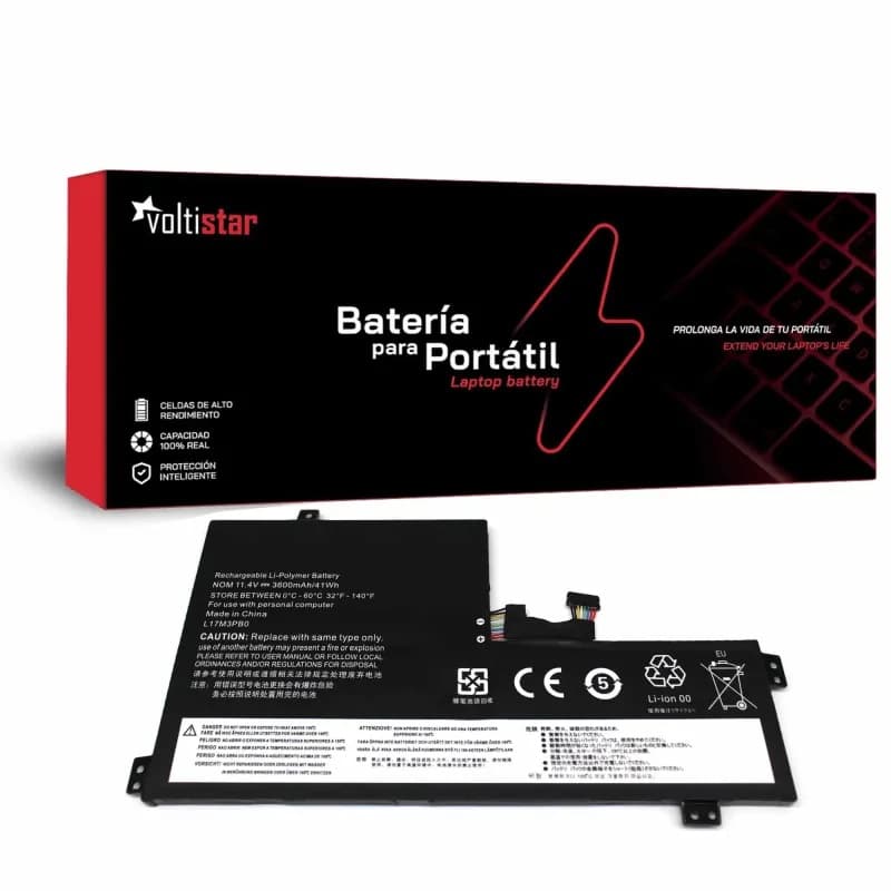 Batería Voltistar para Lenovo 100e 300e 500e L17L3PB0 - Nueva — image 1