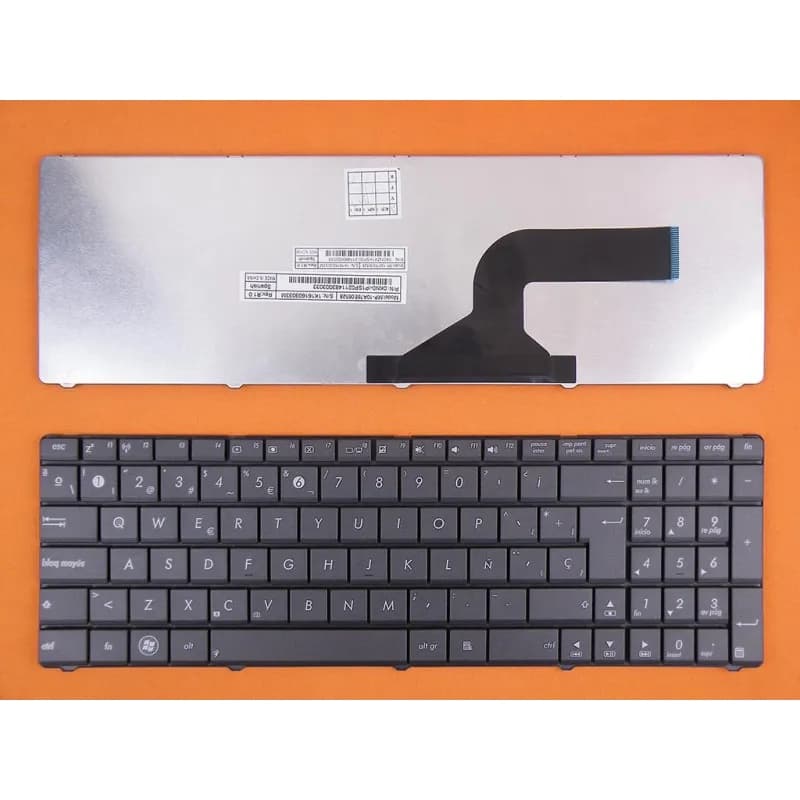 Teclado para Portátil ASUS N53 Gris - Layout Español — image 1