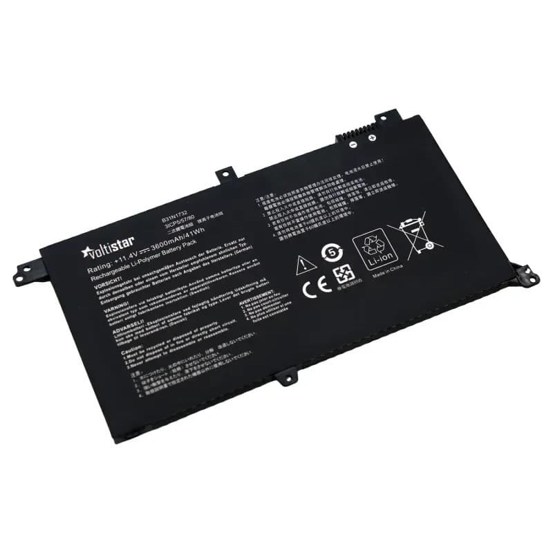 Voltistar Battery for Asus K571 K571G K571GT K571LI - 11.4V 3600mAh thumbnail 4
