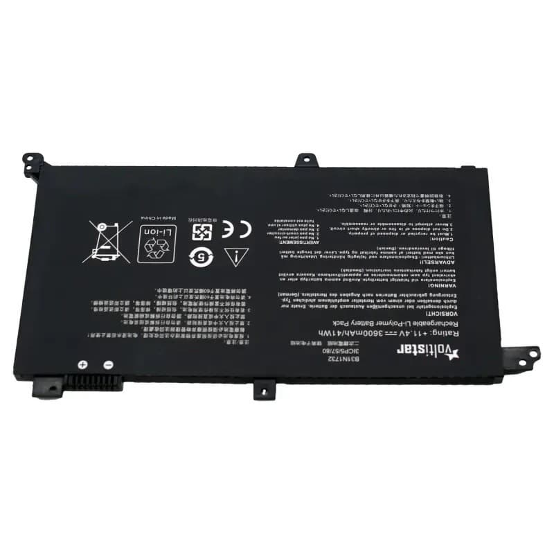 Bateria Voltistar para Asus VivoBook S571 S571G S571GT 3600mAh 11.4V thumbnail 2
