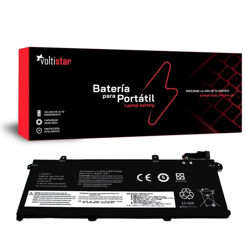 Voltistar Battery for Lenovo ThinkPad P43S T490 T495 T14 Gen 1 - L18M3P73 L18M3P74 — image 1