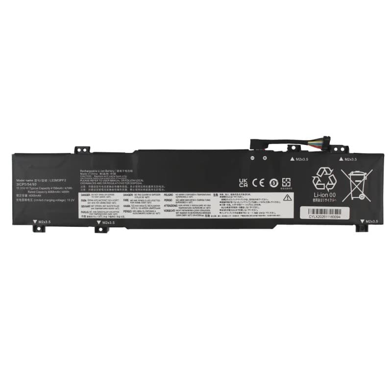 Batterie Voltistar L22M3PF2 L22D3PF2 L22C3PF2 47Wh pour Portables Lenovo — image 1