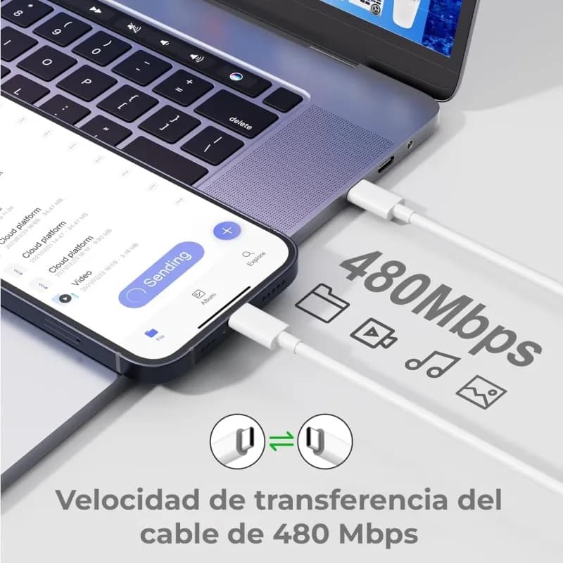 Chargeur Voltistar 96W USB-C pour Apple MacBook Air 13 (A1932, A2179, M1) thumbnail 5
