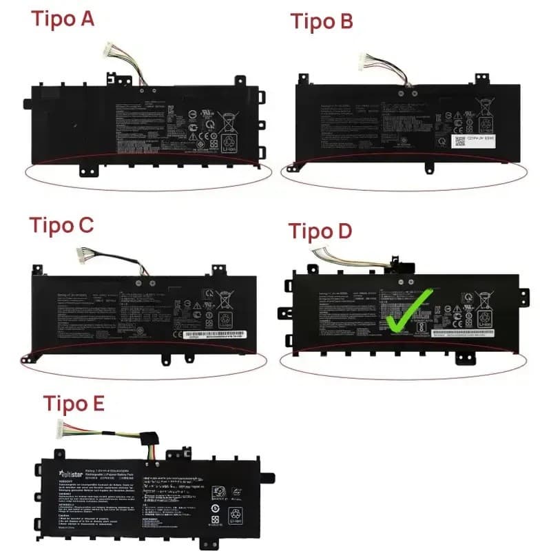 Batterie Asus VivoBook B21N1818-2 7.7V 37Wh - Remplacement Original thumbnail 3