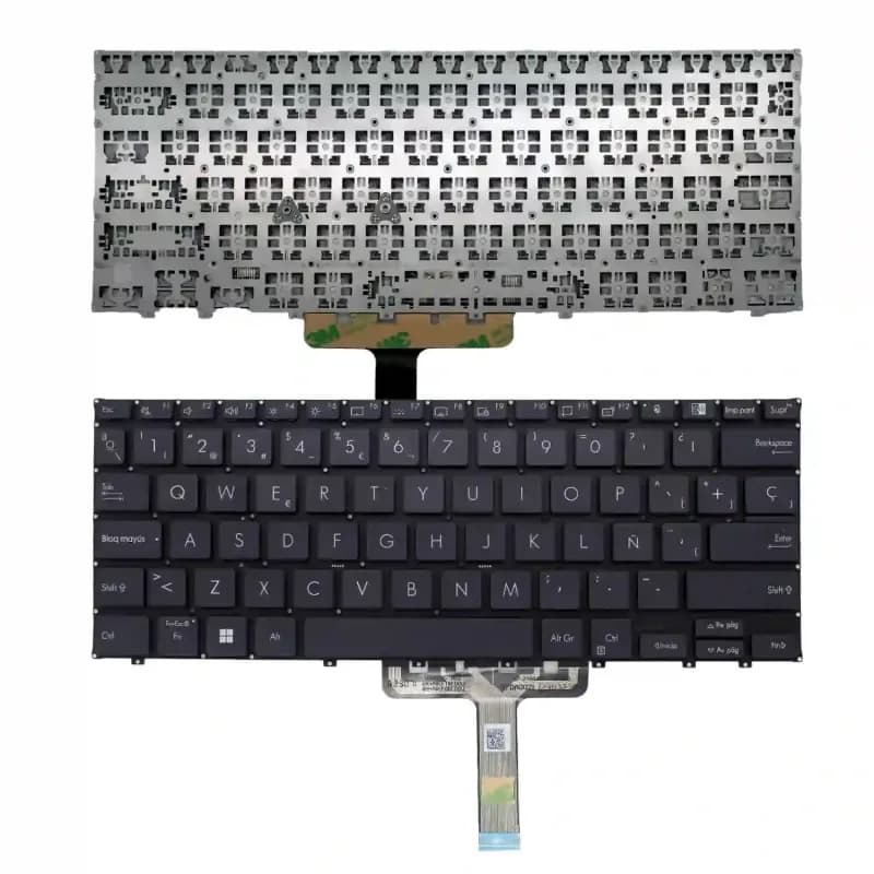 Clavier Rétroéclairé pour ASUS ExpertBook B5 - Disposition Espagnole thumbnail 2