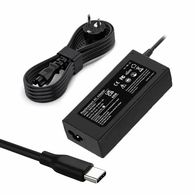 Carregador Compatível USB Tipo-C 90W - 5V-3A / 9V-3A thumbnail 2