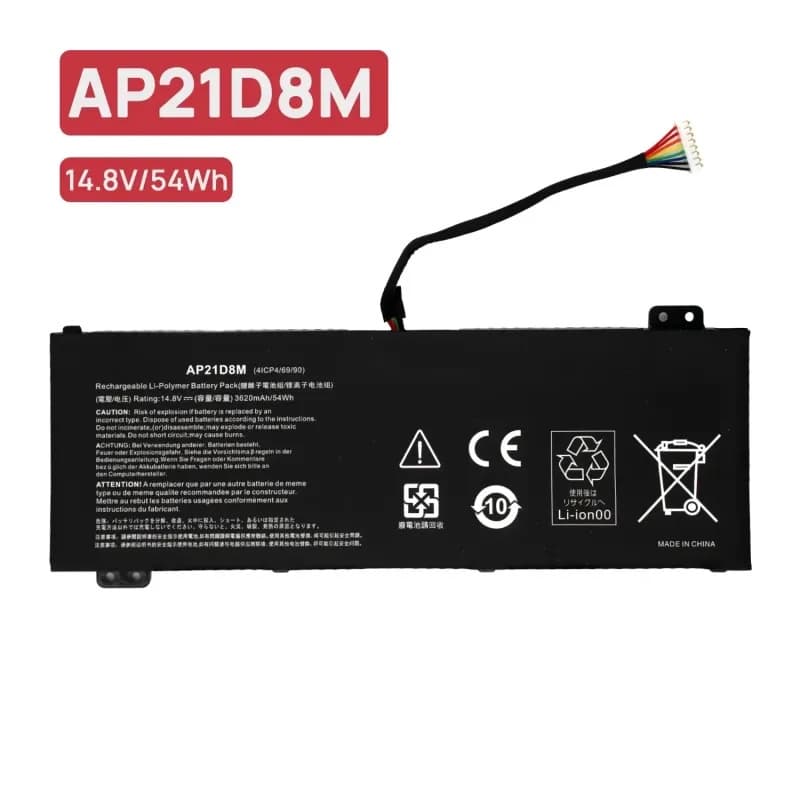 Bateria para Acer Nitro5 N22C1 AP21D8M | Novo | RM TechStore thumbnail 2