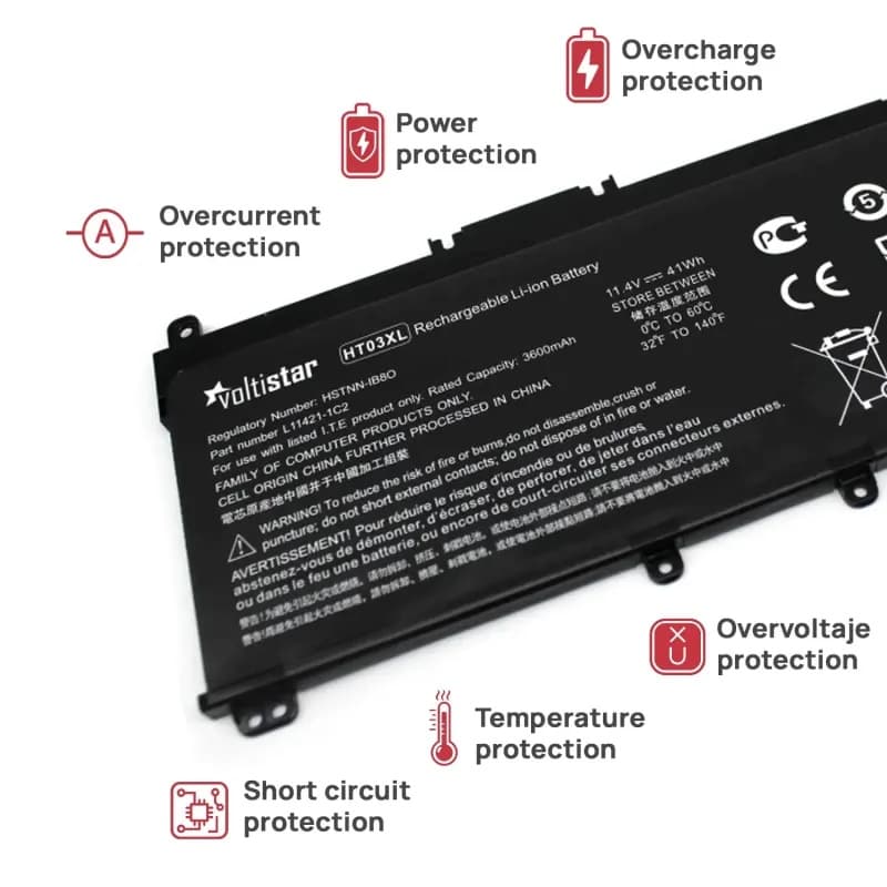Bateria Voltistar para HP Pavilion 14 15 15T 15Z - Nova e Selada thumbnail 4