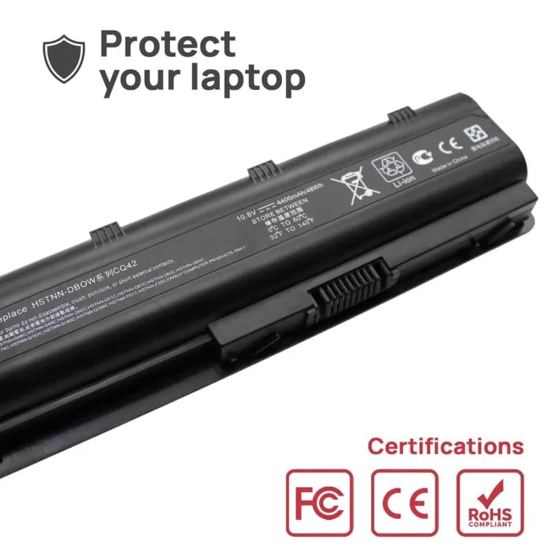 Batterie pour Ordinateur Portable HP G62-B86SS Voltistar - Neuve et Scellée thumbnail 6