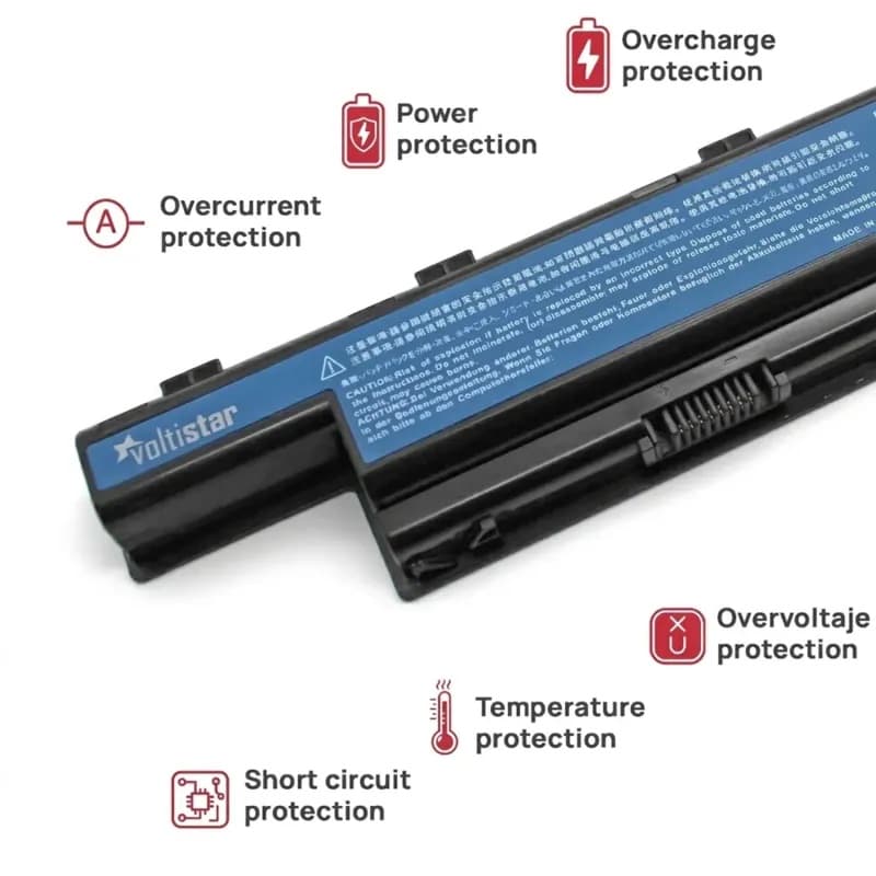 Bateria Voltistar para Acer Aspire 5750, 5755, 7552, 7750 — Novo thumbnail 4