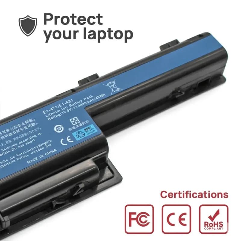 Bateria Voltistar para Acer Aspire 5750, 5755, 7552, 7750 — Novo thumbnail 5