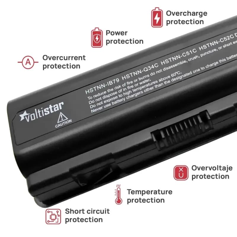 Batterie Voltistar pour HP Pavilion DV4-2113 10.8V 4400mAh thumbnail 4