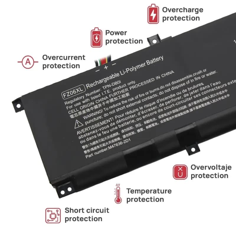 Batería FZ06XL para HP Spectre X360 16-F2000 | Envy 16-H1 83Wh thumbnail 4