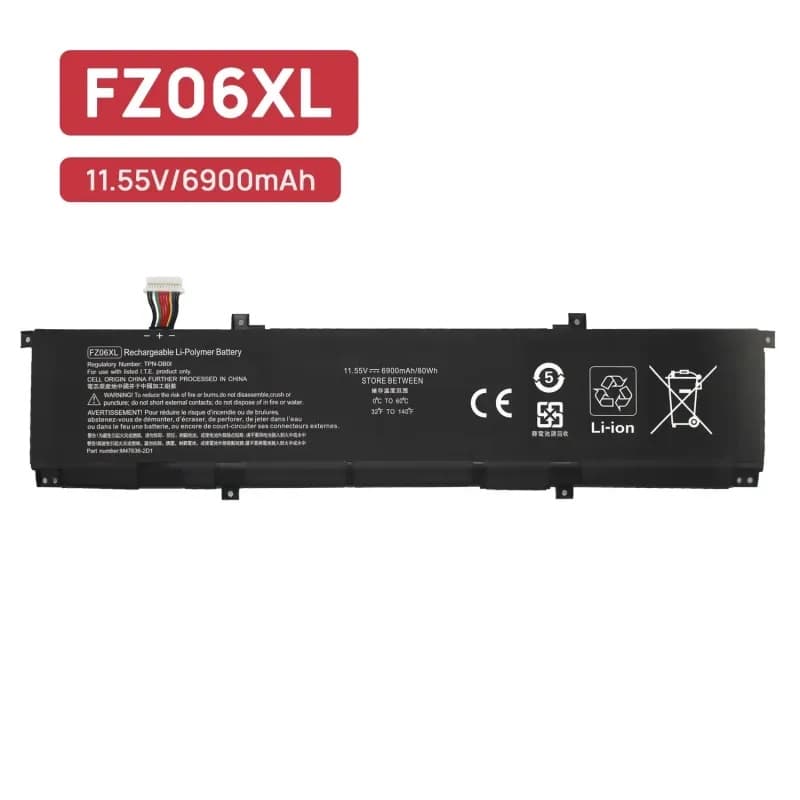 Batería FZ06XL para HP Spectre X360 16-F2000 | Envy 16-H1 83Wh thumbnail 2