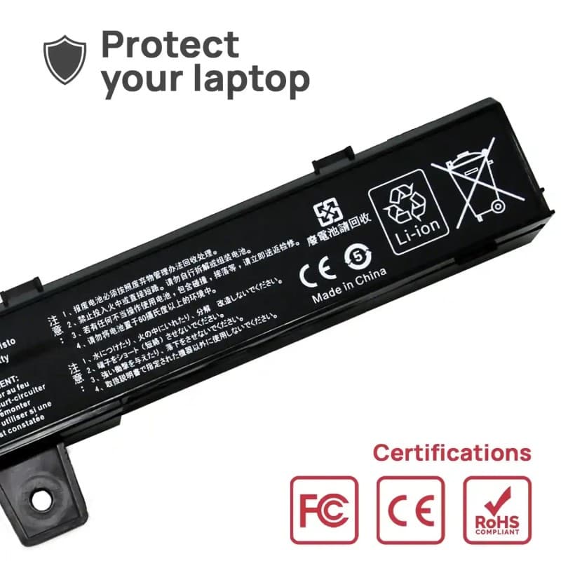 Batería Voltistar para Portátil Asus X551CA-SX024H X551CA-SX029H 14.4V 2200mAh thumbnail 5