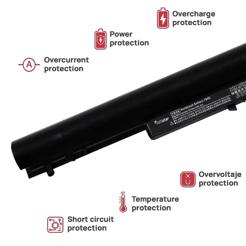 Batería para Portátil HP Sleekbook 15-B112ss - Voltistar 14.4V 2200mAh thumbnail 4