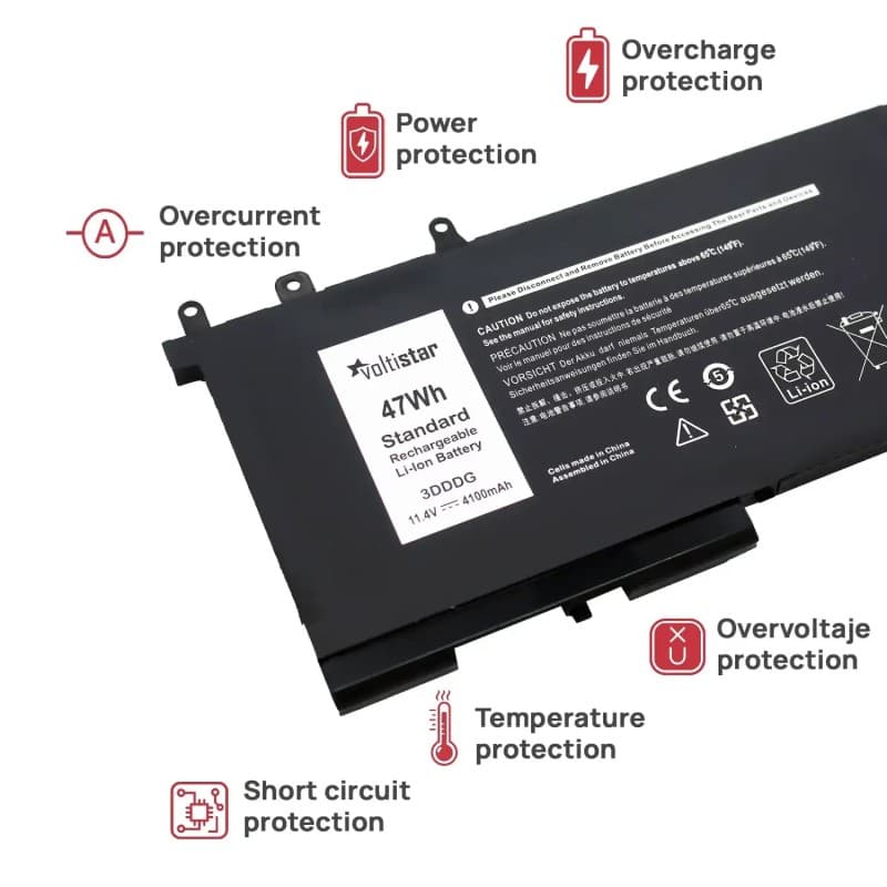 Voltistar Battery for Dell Laptop 03VC9Y - New & Sealed thumbnail 4