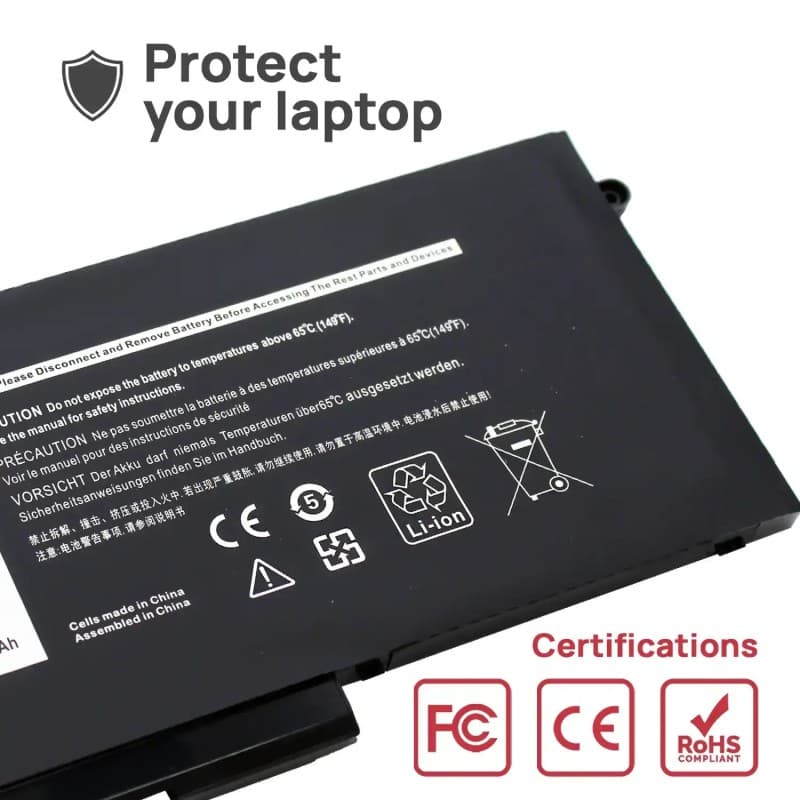 Batterie Voltistar pour Dell Latitude 5590 - Neuve et Scellée thumbnail 5