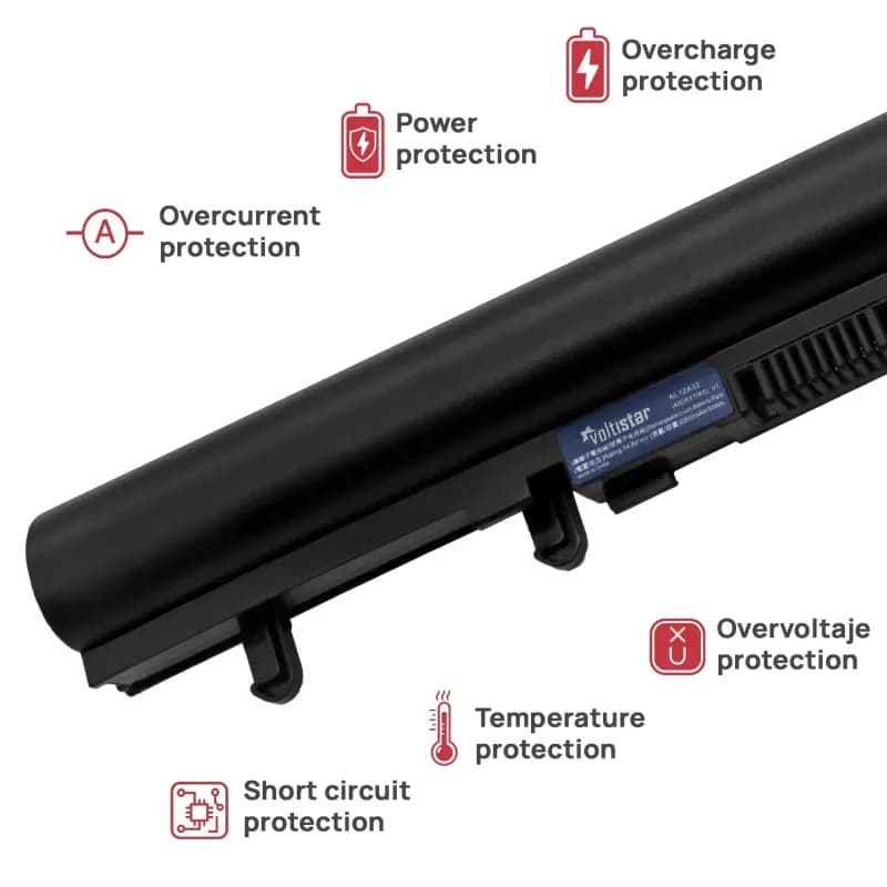 Voltistar Battery for Acer Aspire V5-571 V5-571G V5-571P — 14.8V 2200mAh thumbnail 4