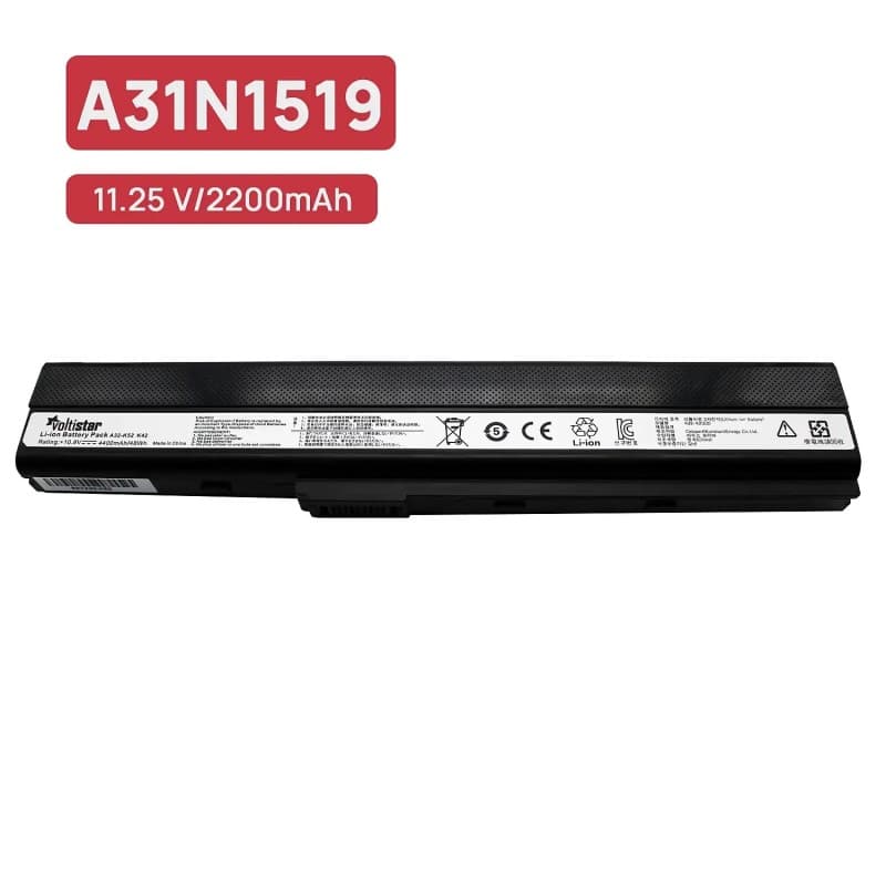 Batterie pour Ordinateur Portable Asus A52J - Voltistar 10.8V 4400mAh thumbnail 2