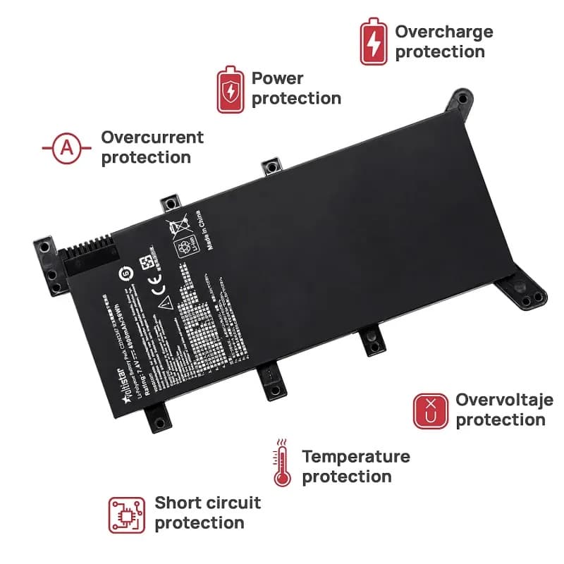 Bateria para Portátil Asus A556UR-DM257D A556UV F555D - Voltistar thumbnail 4