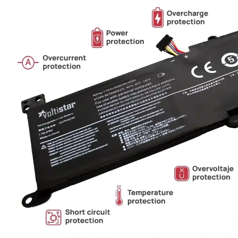 Batería Voltistar para Lenovo IdeaPad S145-14IGM (81MW/81SB) - Nueva Sellada thumbnail 4