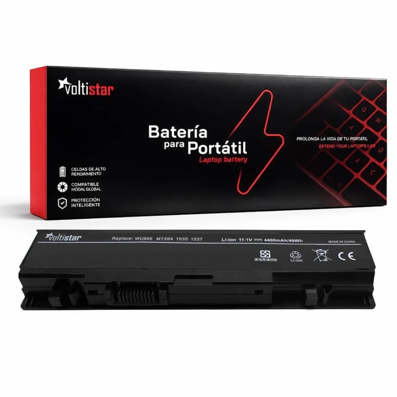 Bateria para Portátil Dell PP39L Voltistar 11.1V 4400mAh — image 1