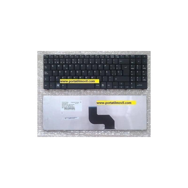 Clavier pour Ordinateur Portable Compal NSK-GFK0S 9Z.N2M82.K0S Original thumbnail 2