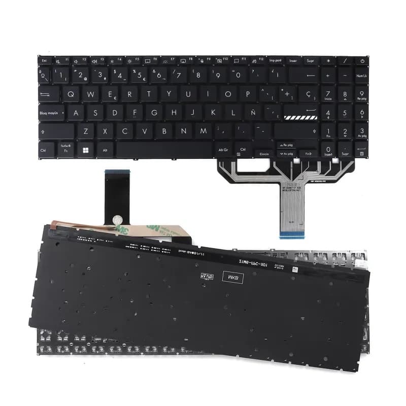 Backlit Black Keyboard for ASUS Laptop X1502 X1603Z M1503Q — image 1