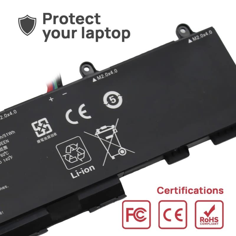 Batería Voltistar CX03XL para HP EliteBook X360 830 G7 G8 thumbnail 4