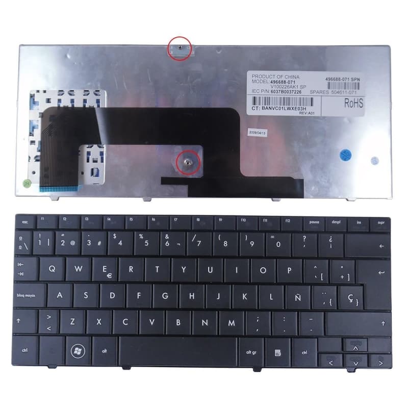 Teclado para Portátil HP Mini 1000 Mini 700 - Novo Selado — image 1