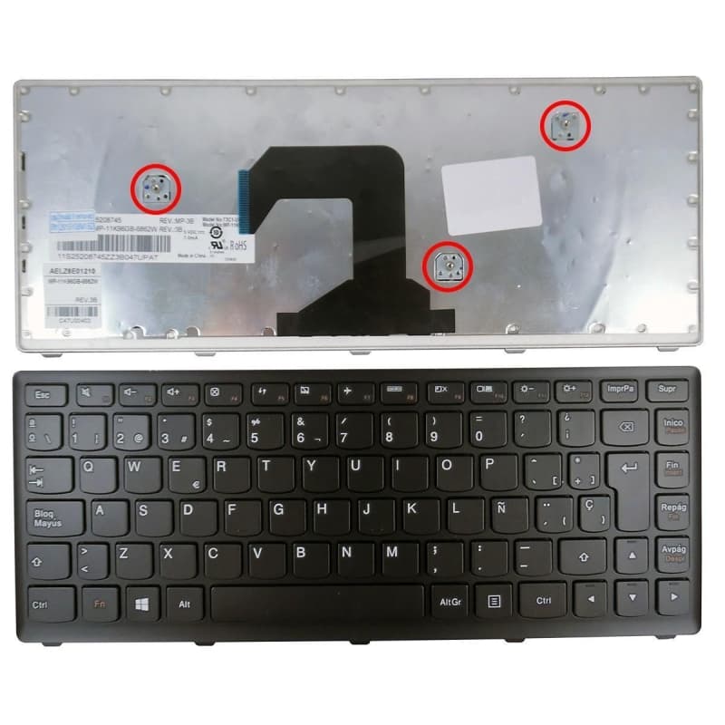Clavier pour Ordinateur Portable Lenovo U410 - Neuf Scellé — image 1