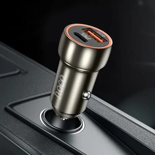 HOCO Hoco Z46A Carregador de Carro Blue Whale PD20W+QC3.0 Azul Safira — Novo — alternate view