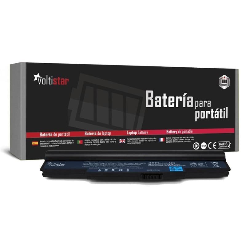 Voltistar Bateria Voltistar para Acer Aspire 5943 5943G 8943G AS10C7E — Novo