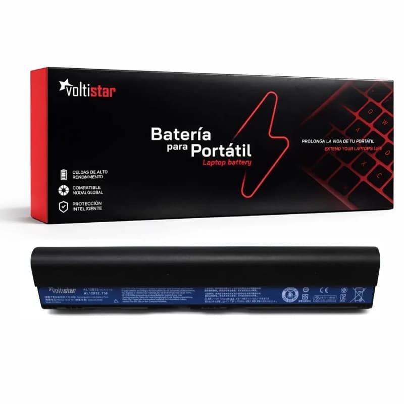 Voltistar Bateria Voltistar para Acer AL12B32 AL12B31 AL12X32 - Nova e Selada — Novo