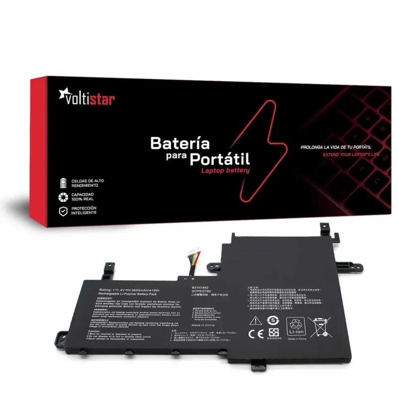Voltistar Bateria para Portátil Asus X513E X513EA X513EP - Voltistar — Novo