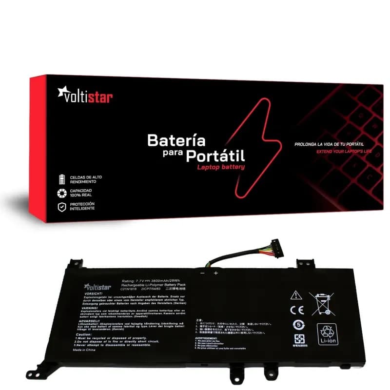 Voltistar Bateria Voltistar para Asus S465 S465J S465JA - Nova e Selada — Novo