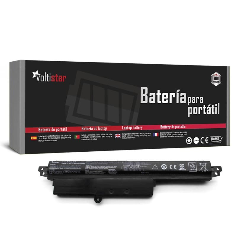 Voltistar Bateria Voltistar para Asus X200CA 11.25V 2200mAh — Novo