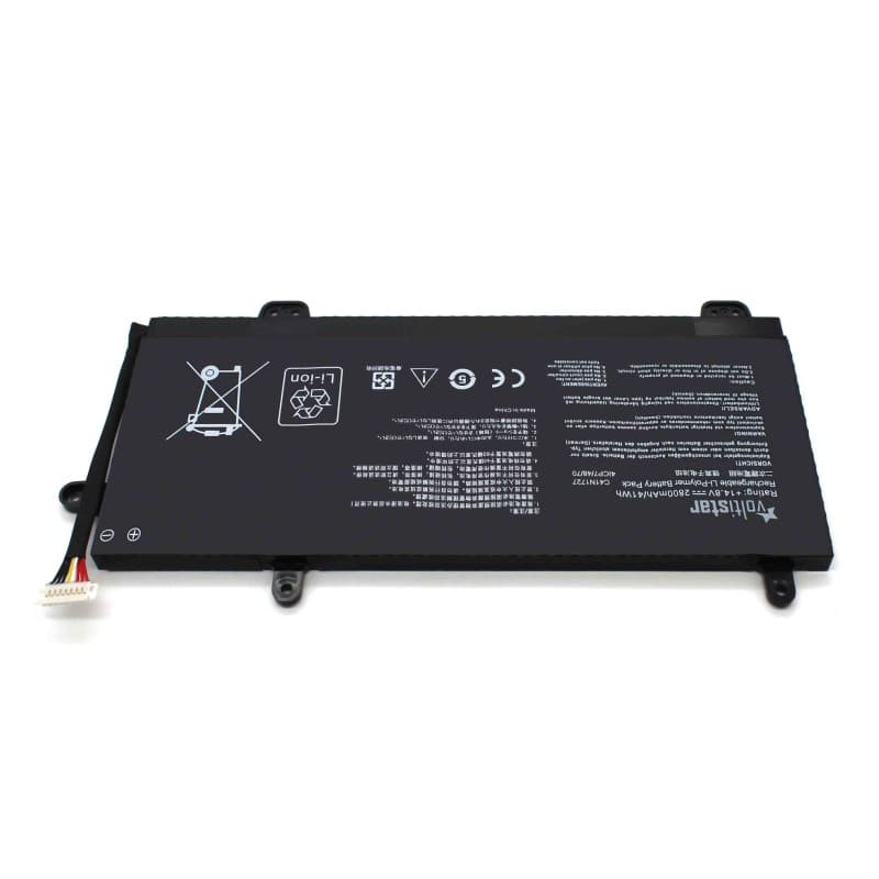 Voltistar Bateria Voltistar para Asus ROG Zephyrus M GM501 C41N1727 - 41Wh — Novo — alternate view