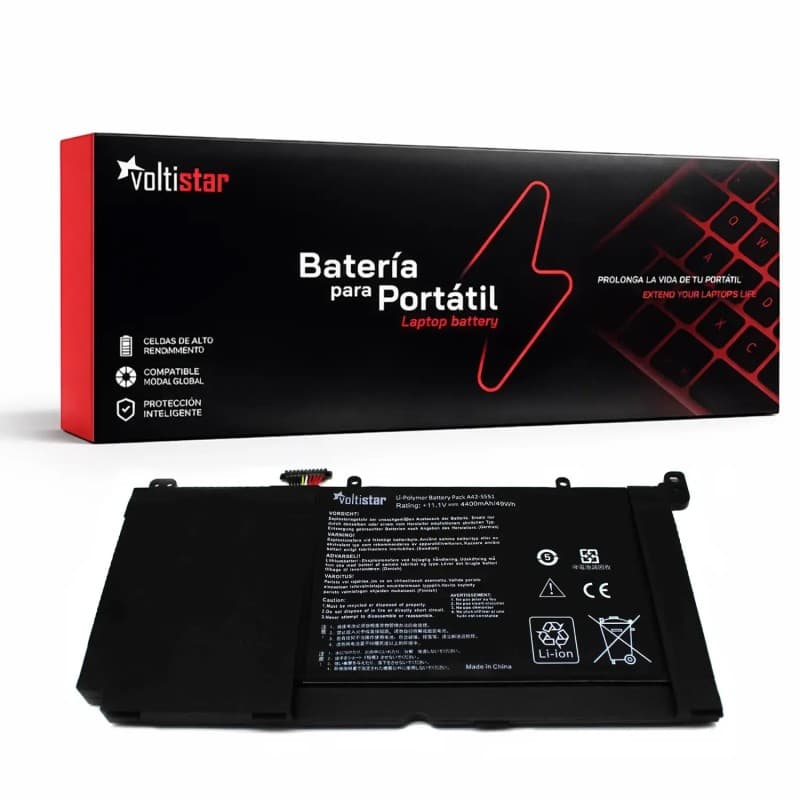 Voltistar Bateria Voltistar C31-S551 para Asus Vivobook S551, S551L, V551 — Novo