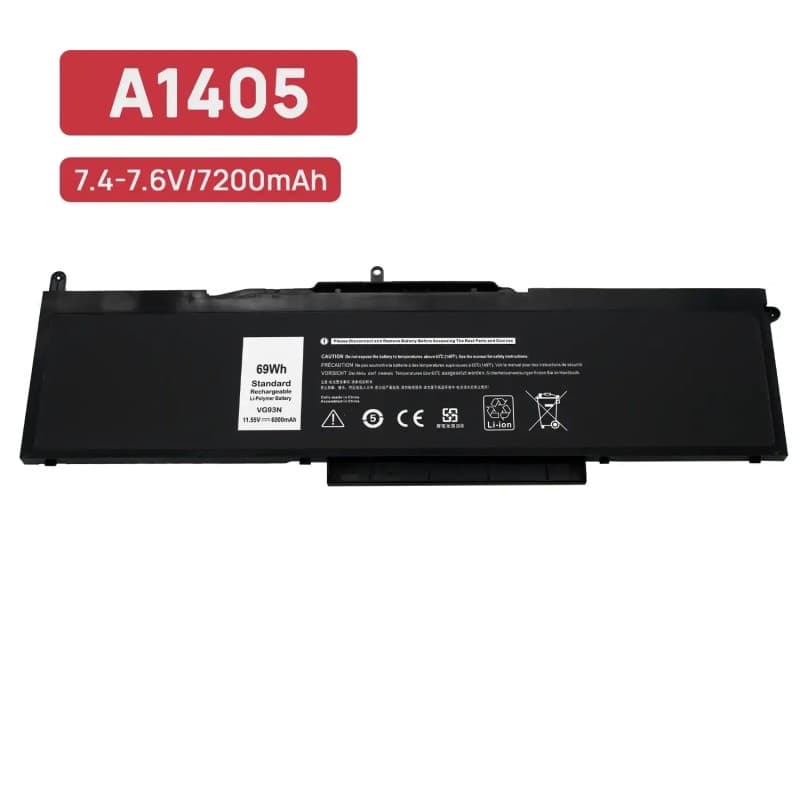 Dell Batería para Portátil Dell Precision 15 3520 VG93N 6000mAh 11.4V — Nuevo — alternate view
