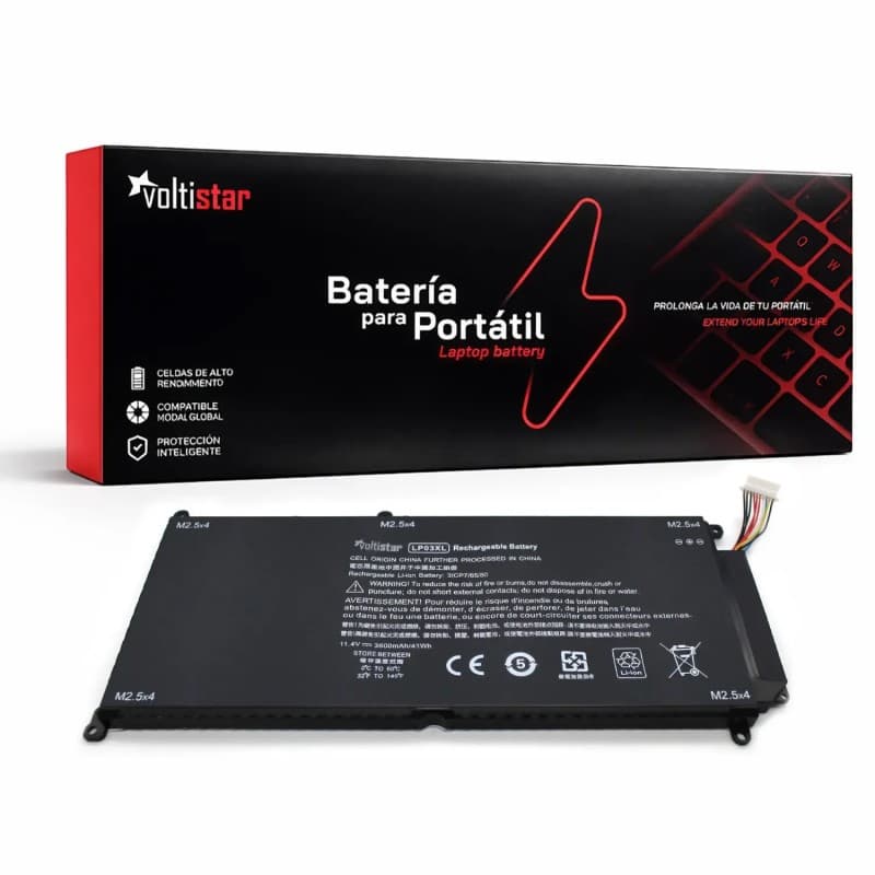 Voltistar Bateria Voltistar para HP Envy 15-AE015TX 15-AE016TX LP03XL TPN-C121 — Novo