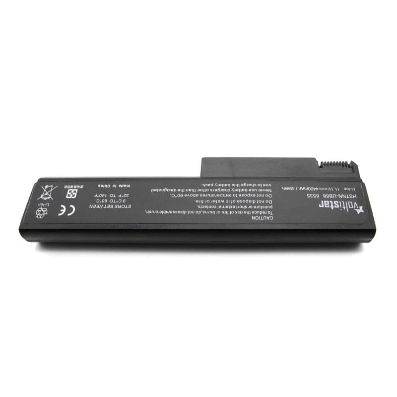 Voltistar Bateria Voltistar HP EliteBook 6930P ProBook 6450B 6550B 11.1V 4400mAh — Novo — alternate view