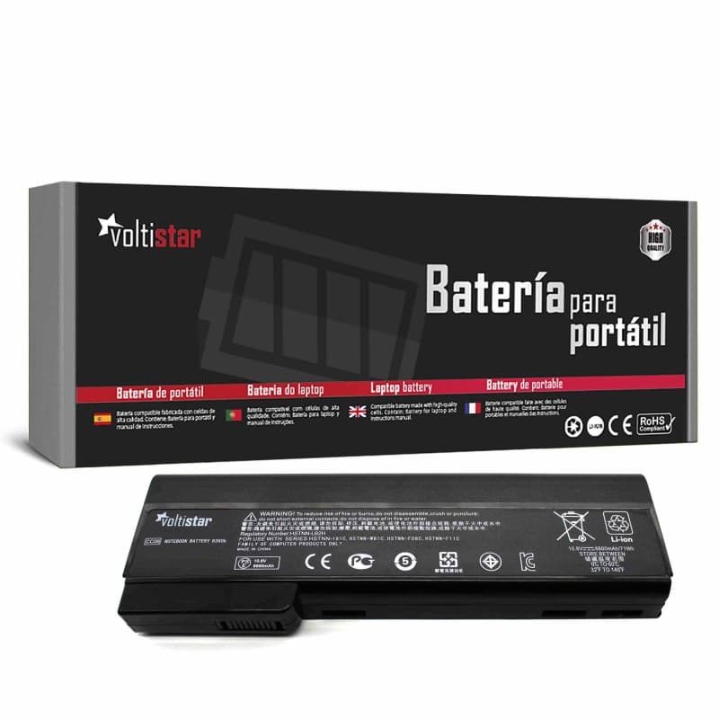 Voltistar Bateria Voltistar para HP EliteBook 8460w 8460p ProBook 6360b — Novo